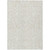3' X 5' Ivory And Beige Floral Washable Indoor Outdoor Area Rug