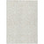 3' X 5' Ivory And Beige Floral Washable Indoor Outdoor Area Rug