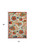 4' X 6' Red Gold Green And Teal Blue Floral Indoor Outdoor Area Rug