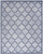 7' X 10' Blue Indoor Outdoor Area Rug - Blue
