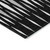 3' X 5' Black Ivory And Gray Geometric Washable Indoor Outdoor Area Rug