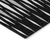 3' X 5' Black Ivory And Gray Geometric Washable Indoor Outdoor Area Rug