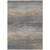 5' X 8' Pewter Striped Washable Indoor Outdoor Area Rug - 880016401134