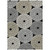 3' X 5' Black Gray And Beige Geometric Washable Indoor Outdoor Area Rug