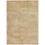 3' X 5' Linen And Wheat Aztec Washable Indoor Outdoor Area Rug