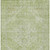 3' X 5' Sage And Ivory Oriental Washable Indoor Outdoor Area Rug