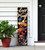 36" Black Red And Green Solid Wood Cinco de Mayo Tree Porch Sign