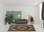 8' X 11' Red And Blue Oriental Area Rug With Fringe