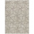 3' X 5' Beige Ivory And Gray Geometric Washable Indoor Outdoor Area Rug