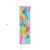 8' Runner Blue Abstract Washable Non Skid Indoor Outdoor Runner Rug Transitional Style - Blue Color
