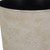 5" Cream Recycled Plastic Indoor Outdoor Round Pot Planter