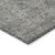 2' X 3' Brown and Black Oriental Washable Non Skid Indoor Outdoor Area Rug