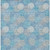 5' X 8' Sky Blue Gray And Ivory Polka Dot Washable Indoor Outdoor Area Rug