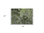 2' X 3' Green and Gray Floral Washable Non Skid Indoor Outdoor Area Rug