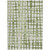 5' X 8' Artichoke Green And Ivory Abstract Washable Indoor Outdoor Area Rug - 606114966043