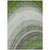 3' X 5' Green And Artichoke Green Abstract Washable Indoor Outdoor Area Rug