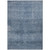 5' X 8' Blue And Ivory Geometric Washable Indoor Outdoor Area Rug - 880016449693
