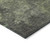 5' X 8' Green And Charcoal Abstract Washable Indoor Outdoor Area Rug