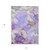 5' X 8' Gray and Purple Abstract Washable Non Skid Indoor Outdoor Area Rug Transitional Style - Gray, Purple Color
