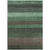 5' X 8' Green And Khaki Striped Washable Indoor Outdoor Area Rug