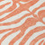 5' X 8' Coral And Ivory Animal Print Washable Indoor Outdoor Area Rug
