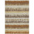 3' X 5' Brown Beige And Ivory Striped Washable Indoor Outdoor Area Rug Transitional Style - Brown, Beige, Ivory Color