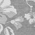3' X 5' Gray And Silver Floral Washable Indoor Outdoor Area Rug