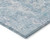 5' X 8' Sky Blue And Denim Blue Abstract Washable Indoor Outdoor Area Rug Transitional Style - Sky Blue, Denim Blue Color