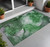 2' X 3' Emerald Abstract Washable Non Skid Indoor Outdoor Area Rug