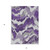 3' X 5' Purple Lavender And Gray Abstract Washable Indoor Outdoor Area Rug - 608219273170