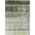 5' X 8' Olive Green Ombre Washable Non Skid Indoor Outdoor Area Rug
