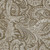5' X 8' Chocolate Beige And Ivory Paisley Washable Indoor Outdoor Area Rug