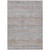 3' X 5' Linen And Gray Striped Washable Indoor Outdoor Area Rug