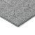 3' X 5' Gray Black And Ivory Geometric Washable Indoor Outdoor Area Rug