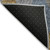 5' X 8' Gray Gold And Blue Argyle Washable Indoor Outdoor Area Rug