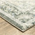 8' X 10' Grey Ivory And Blue Oriental Power Loom Stain Resistant Area Rug - 606114610410