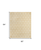 5' X 7' Beige And Ivory Geometric Indoor Outdoor Area Rug