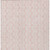3' X 5' Pink And Gray Ogee Washable Indoor Outdoor Area Rug