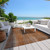 3' X 5' Orange Striped Washable Non Skid Indoor Outdoor Area Rug Transitional Style - Orange Color