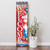 36" Red White And Blue Solid Wood Welcome Patriotic Reversible Porch Sign