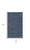 3' X 5' Navy Blue And Ivory Geometric Indoor Outdoor Area Rug