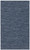 3' X 5' Navy Blue And Ivory Geometric Indoor Outdoor Area Rug