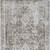 5' X 8' Chocolate Oriental Washable Indoor Outdoor Area Rug