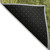 3' X 5' Olive Green And Fern Green Floral Washable Indoor Outdoor Area Rug