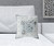 16" x 16" Cream Peacock Blown Seam Floral Indoor Outdoor Throw Pillow Decor
