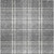 3' X 5' Gray Black And Ivory Plaid Washable Indoor Outdoor Area Rug