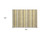 2' X 3' Brown and Orange Striped Washable Indoor Outdoor Area Rug