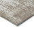 3' X 5' Taupe And Ivory Abstract Washable Indoor Outdoor Area Rug Transitional Style - Taupe, Ivory Color