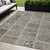 5' X 8' Taupe Beige And Tan Patchwork Washable Indoor Outdoor Area Rug - 608219240172