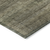 5' X 8' Brown Beige And Taupe Striped Washable Indoor Outdoor Area Rug
